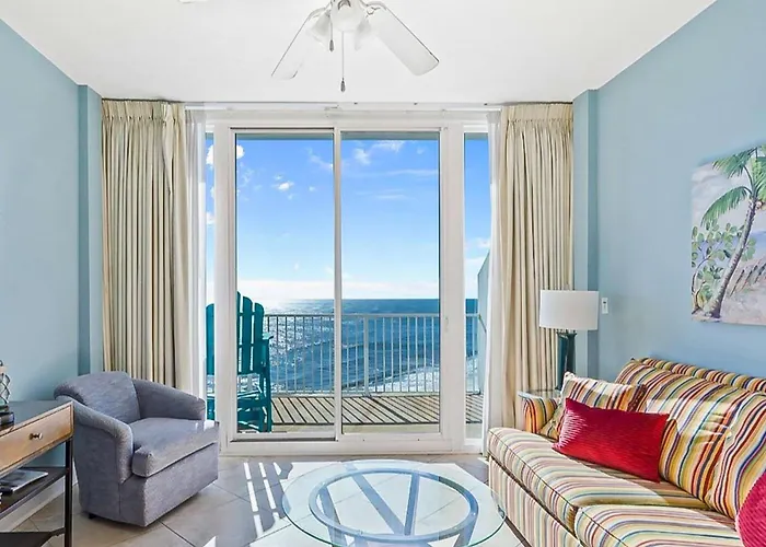 Beachfront W Great Gulf View Balcony Wifi Shared Pools Hot Tub & Saunas Holiday home *
