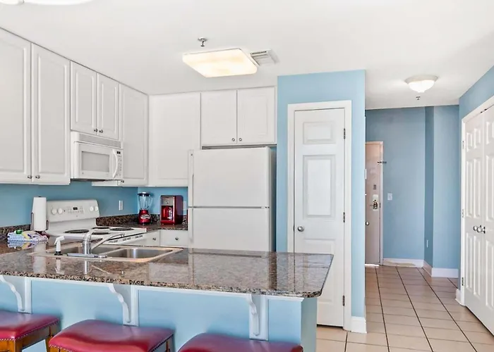 Beachfront W Great Gulf View Balcony Wifi Shared Pools Hot Tub & Saunas *