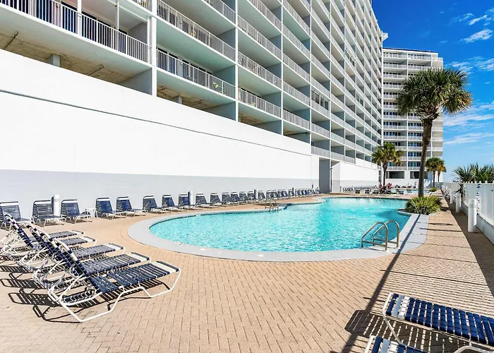 Holiday home Beachfront W Great Gulf View Balcony Wifi Shared Pools Hot Tub & Saunas Gulf Shores